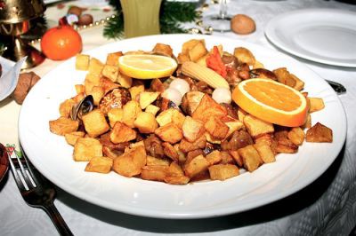 Carne de Porco à Alentejana