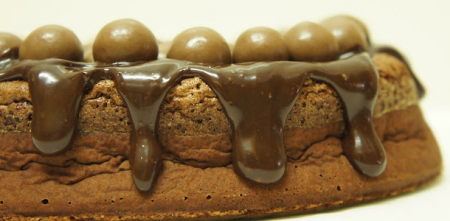 Bolo de Nutella e Chocolate com Maltesers